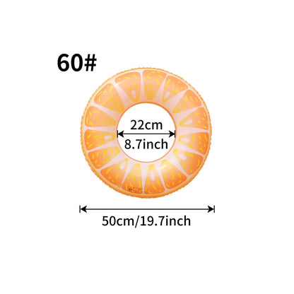 1PC Fruit Pool Float, Watermelon Swim Tube Ring, Inflatable Swim Pool Party Inner Tube Summer Pool Toy for Fun - My Store