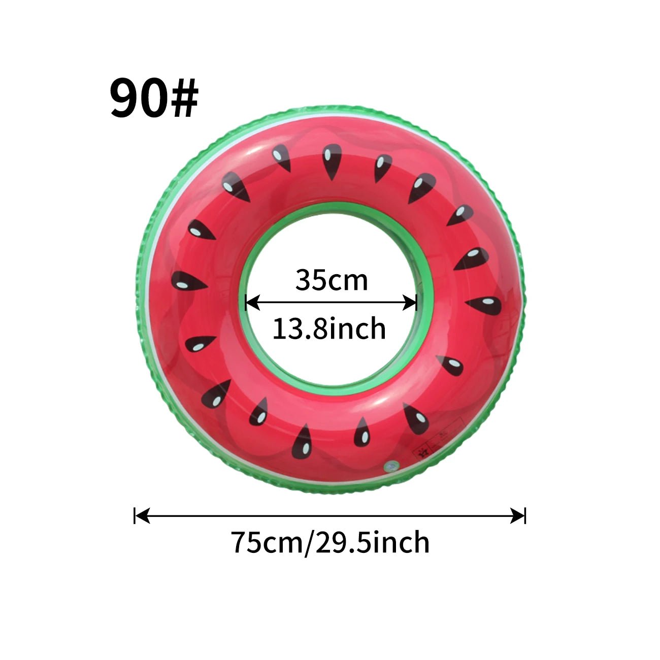 1PC Fruit Pool Float, Watermelon Swim Tube Ring, Inflatable Swim Pool Party Inner Tube Summer Pool Toy for Fun - My Store