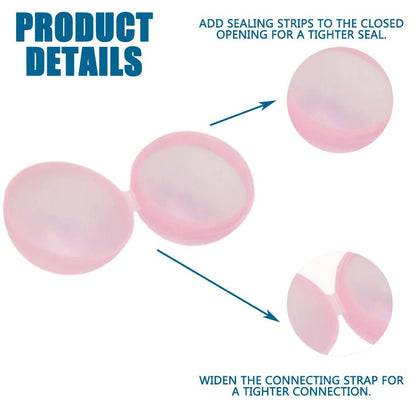 6-60P New Reusable Water Balloons Refillable Water Balloon Quick Fill Self Sealing WaterBomb Splash Balls Swimming Pool - My Store