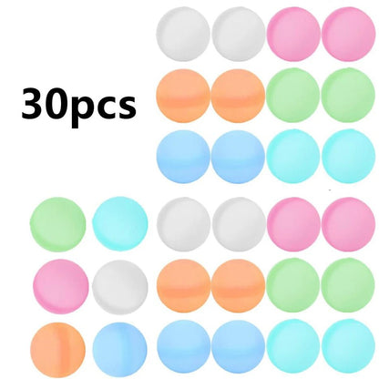 6-60P New Reusable Water Balloons Refillable Water Balloon Quick Fill Self Sealing WaterBomb Splash Balls Swimming Pool - My Store