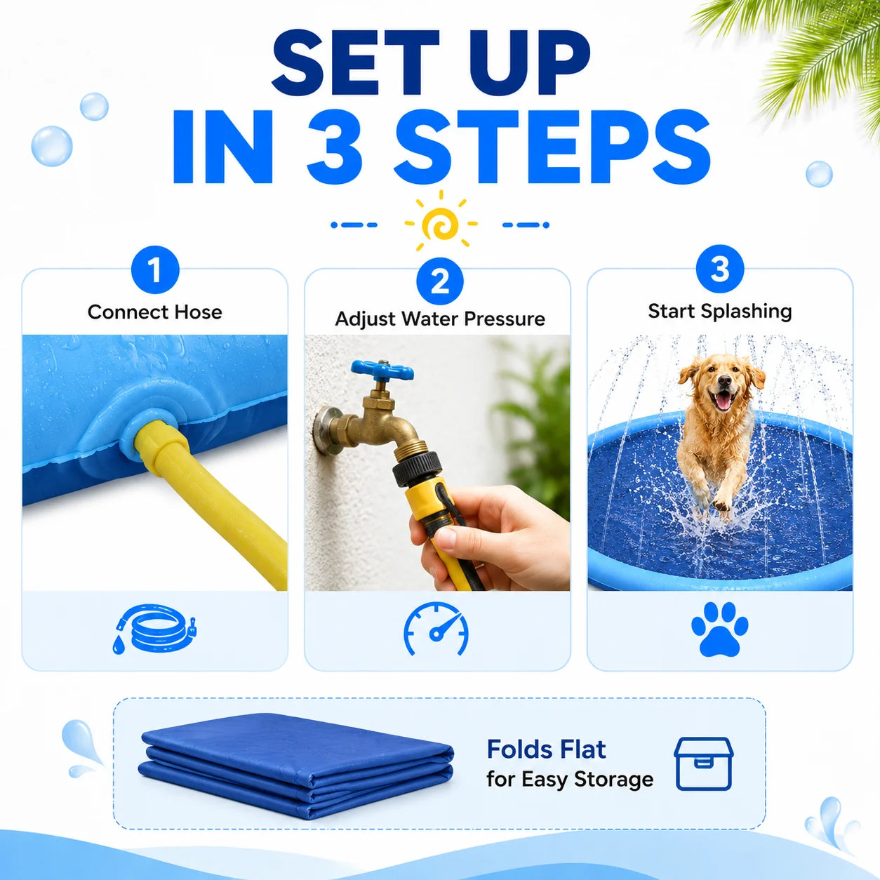 SplashPaws Sprinkler Pad