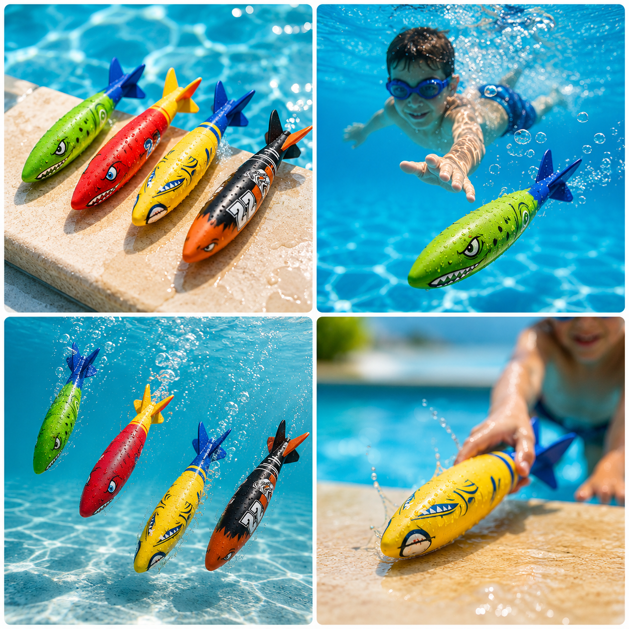 SplashMode AquaGlider™ Diving Sharks - My Store