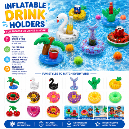 SplashMode FloatSip™ Inflatable Drink Holders - My Store