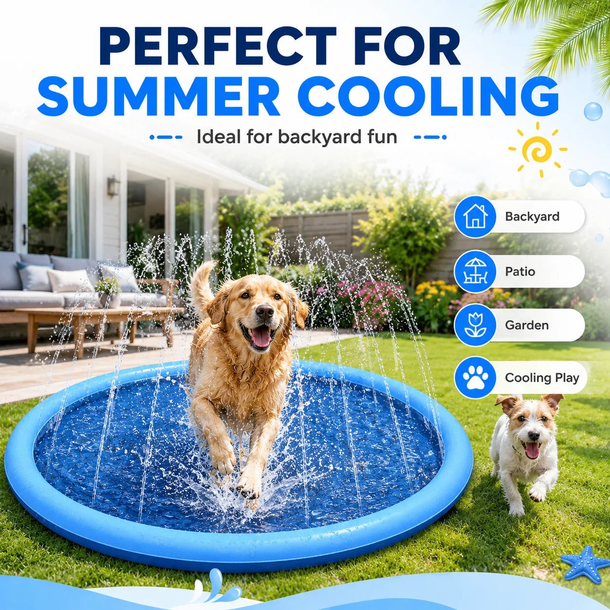SplashMode™ SplashPaws Sprinkler Pad - My Store